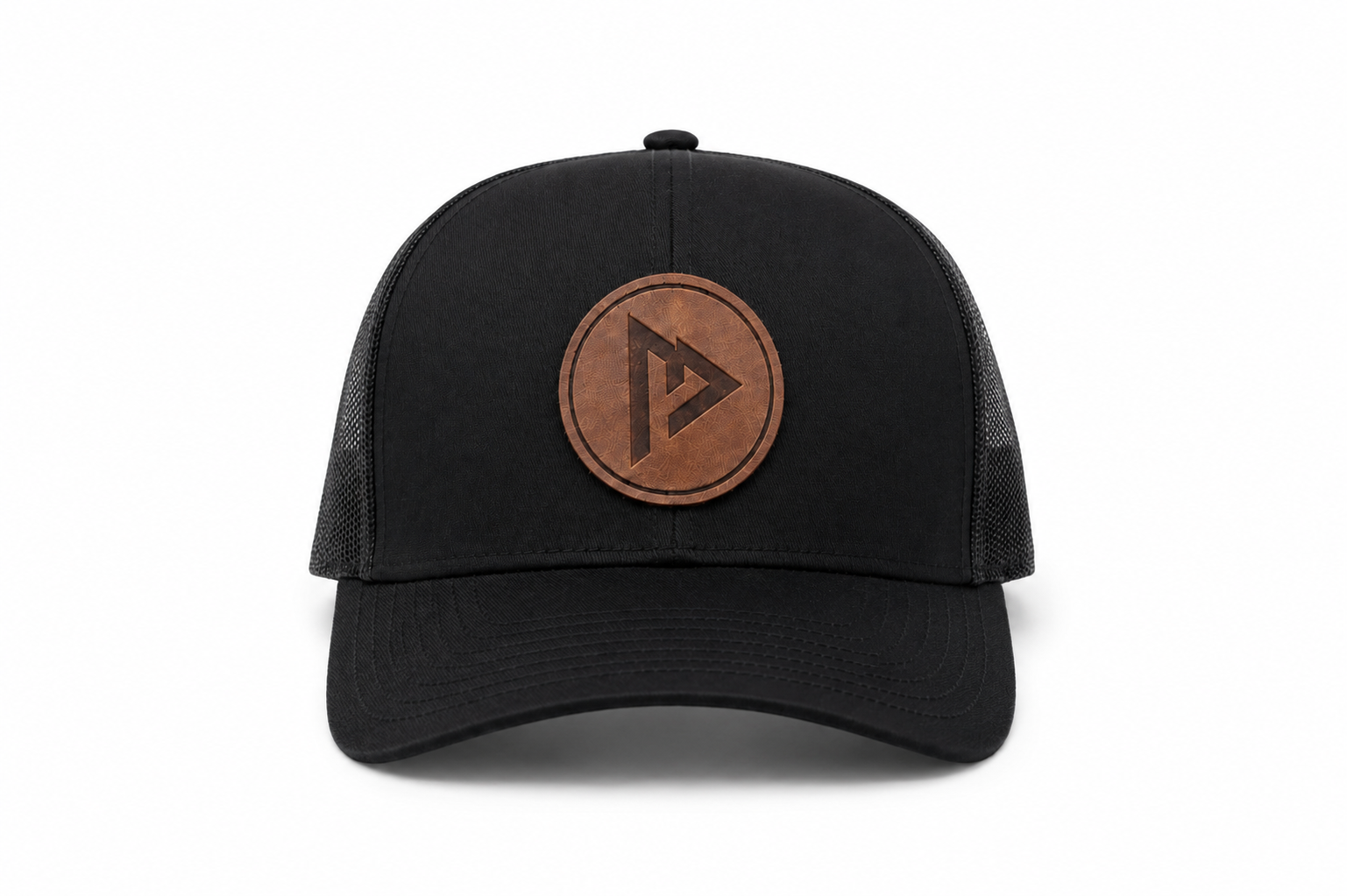 ME Leather Patch Trucker